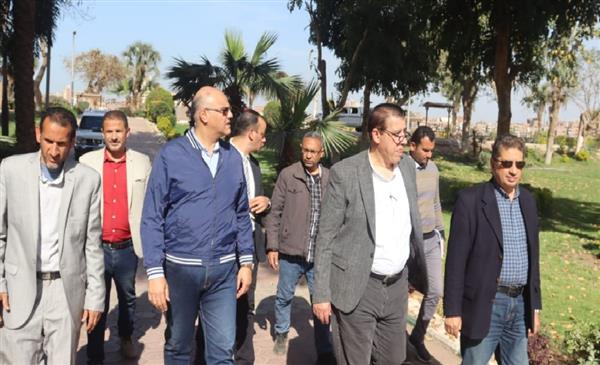 استعدادا لـ عيد الفطر.. محافظ القليوبية يتفقد حدائق القناطر الخيرية ويؤكد على جاهزيتها