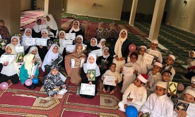 مساجد الجمهورية تحتفل بتكريم الحفظة الصغار بمشاركة واعظات الأوقاف مع نهاية رمضان