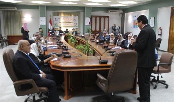 جامعة المنصورة تختتم فعاليات البرنامج التدريبي لتأهيل مدربين البصمة الكربونية