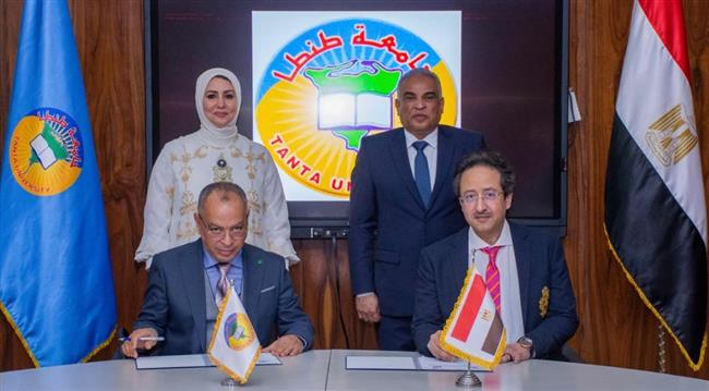 جامعة طنطا توقع برتوكول تعاون مع مصر الخير لدعم الطلاب الوافدين الفلسطينيين