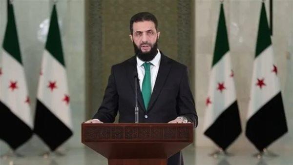 أحمد الشرع: نسعى لإعادة بناء سوريا