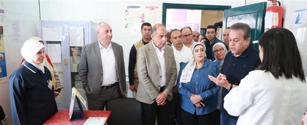 وزير الصحة يُجري جولة تفقدية لوحدة الشيخ زياد بمغاغة في المنيا