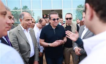   وزير الصحة يتفقد مشروع إنشاء مستشفى بني مزار بمحافظة المنيا
