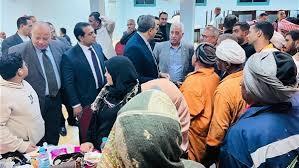 عبد الحليم " يتفقد المرافق الخدمية.. ويشارك العاملين في حفل إفطار جماعي بقفط جنوب قنا