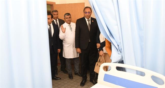 محافظ قنا يفتتح وحدة العناية المركزة ورعاية الأطفال بمستشفى قفط التخصصي 