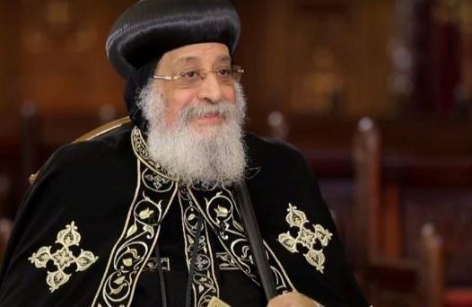 البابا تواضروس والمجمع المقدس ينعون الانبا باخوميوس