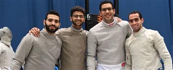   مصر تهزم المجر في عقر دارها وتحصد ذهبية الفرق بكأس العالم لسلاح السيف للرجال