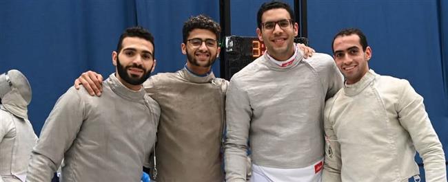 مصر تهزم المجر في عقر دارها وتحصد ذهبية الفرق بكأس العالم لسلاح السيف للرجال