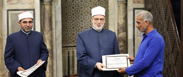 وكيل الأزهر يشكر كافة الجهات المساهمة في إنجاح الموسم الرمضاني للجامع الأزهر