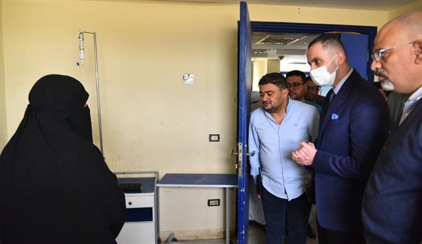 نائب وزير الصحة يتفقد مستشفيات مرسى مطروح لمتابعة سير العمل خلال العيد