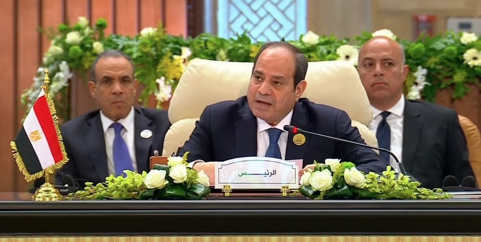 السيسي: ندعو لدعم خطة مصر لإعمار غزة وتحقيق السلام العادل
