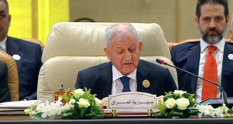 الرئيس العراقي: هناك محاولات ممنهجة للإجهاز على القضية الفلسطينية.. وسلب الشعب الفلسطيني حقوقه
