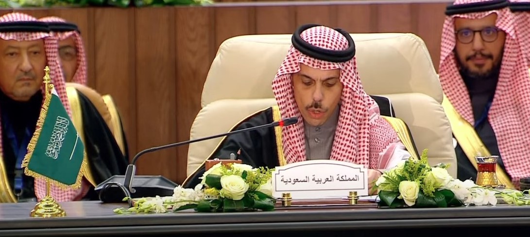 وزير الخارجية السعودي: المملكة ترفض بشكل قاطع المساس بحقوق الشعب الفلسطيني المشروعة