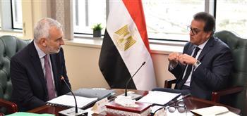 وزير الصحة يستقبل وفد الاتحاد الأوروبي
