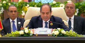   الرئيس السيسي: العدوان على غزة خلف وصمة عار في تاريخ البشرية