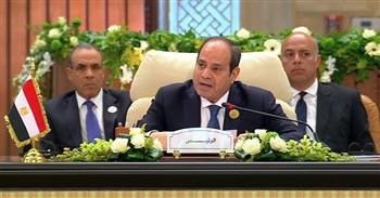   الرئيس السيسي: نسعى مع قطر وأمريكا لوقف دائم لإطلاق النار وإحياء أمل فلسطين
