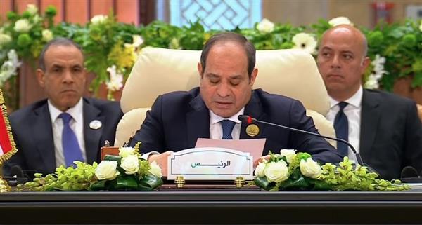 الرئيس السيسي: لجنة فلسطينية مستقلة لإدارة غزة.. وخطة شاملة للإعمار