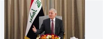   الرئيس العراقي خلال القمة العربية: التهجير جريمة حرب في حق الشعب الفلسطيني.