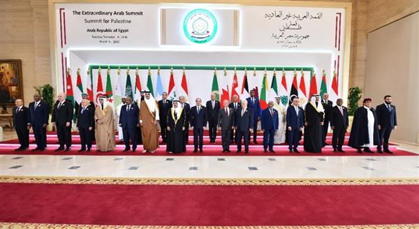 القمة العربية غير العادية تعتمد الخطة المصرية بشأن التعافي المبكر وإعمار غزة