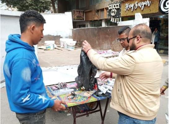 الجيزة تشن حملات لمنع بيع الألعاب النارية
