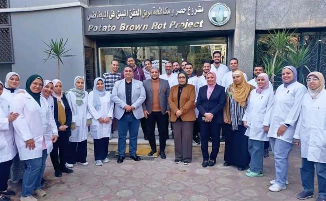 وزارة الزراعة تستعرض أبرز أنشطة مشروع حصر ومكافحة العفن البني في البطاطس خلال فبراير الماضي