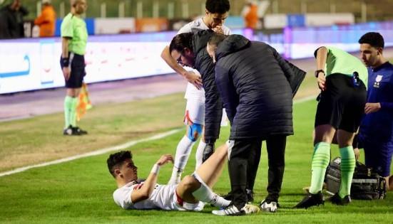 الزمالك يعلن إصابة أحمد الجفالي بتمزق في العضلة الخلفية