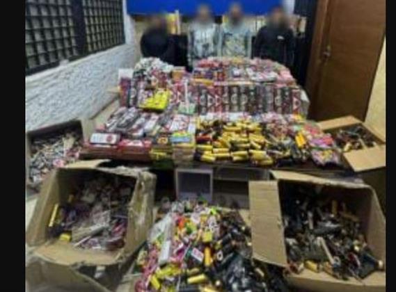 جهود الأجهزة الأمنية بمديرية أمن القاهرة لمكافحة جرائم الإتجار فى الألعاب النارية