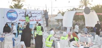   "مستقبل وطن" بجنوب سيناء ينظم إفطارًا جماعيًا للأطفال الأيتام ويوزع كراتين رمضان
