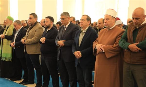 محافظ الجيزة يفتتح مسجد آل منصور بمدينة أكتوبر الجديدة