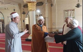   وكيل أوقاف الإسكندرية في جولة مرورية على المساجد الحدودية بإدارة العامرية ثان