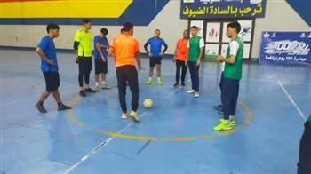 جامعة المنوفية في صدارة المجموعة الثانية في لعبة خماسي كرة القدم طلبة ببطولة الشهيد الرفاعي الـ52