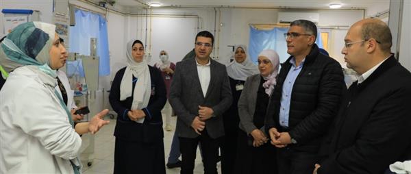 محافظ الجيزة يتفقد مستشفى أبو النمرس المركزى للوقوف على جودة الخدمات