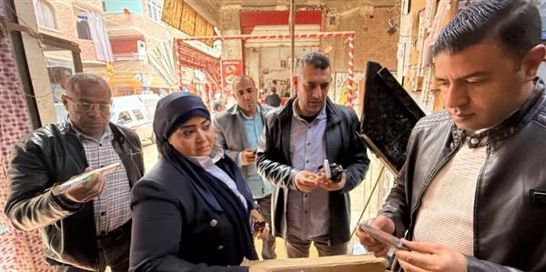 وكيل تموين القليوبية تقود حملة مكبرة على المخابز والأنشطة التجارية