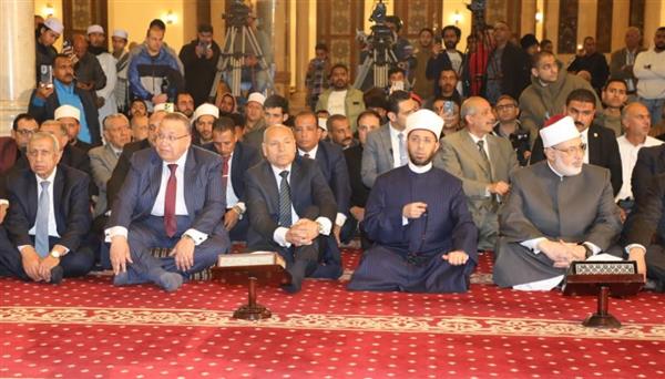 محافظ القاهرة يشهد احتفال الاوقاف بذكرى انتصارات العاشر من رمضان