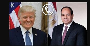   الرئيس السيسي يتلقى اتصالا هاتفيا من ترامب