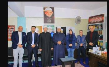   الأمانة العامة بمحافظة الإسكندرية تهنئ القيادات الدينية بالأزهر الشريف بعيد الفطر