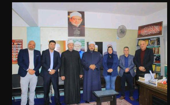 الأمانة العامة بمحافظة الإسكندرية تهنئ القيادات الدينية بالأزهر الشريف بعيد الفطر