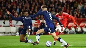   نوتينجهام فورست يفوز 1-0 على مانشستر يونايتد فى مسابقة الدوري الإنجليزي