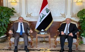   السفير العراقي يستقبل المندوب الدائم لدولة فلسطين.. استعدادا للقمة العربية المقبلة في العراق