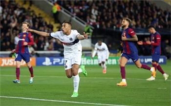 برشلونة وباريس يقتربان من التأهل لنصف نهائي أبطال أوروبا