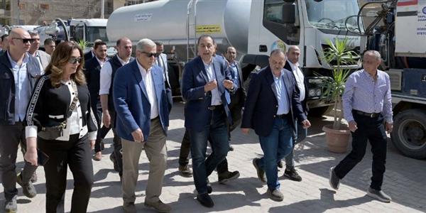 رئيس الوزراء يتفقد محطة مياه المرشحة التشيكي بأسيوط