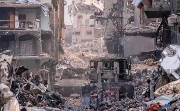 استشهاد 6 فلسطينيين في قصف الإحتلال الإسرائيلي بقطاع غزة
