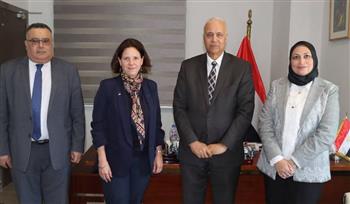   جامعة العلمين الدولية تستقبل مدير التعاون الدولي بمجموعة Vatel الفرنسية 