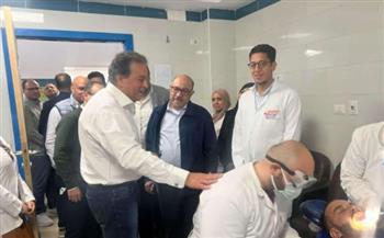 وزير الصحة يتفقد عددا من المنشآت الطبية بأسيوط