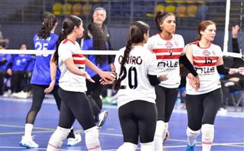   الزمالك يتأهل لنهائي إفريقيا لسيدات الطائرة ويترقب الفائز من الأهلي و قرطاج