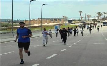   جامعة العلمين تنظم يوم رياضي بالمدينة الشبابية بسيدي عبد الرحمن
