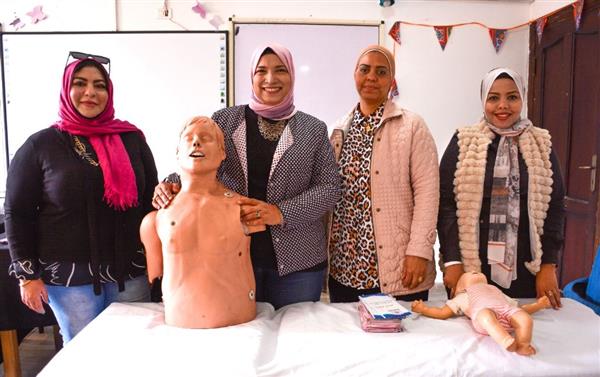 مبادرة المركز الافريقي "الإسعافات الأولية للجميع" لتوعية طلاب المدارس