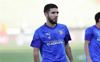   إصابة مروعة للقندوسي لاعب سيراميكا في مباراته أمام فاركو بالدوري