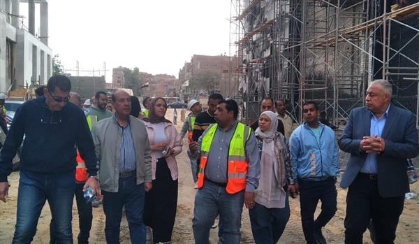 رئيس "المركزي للتعمير" يتفقد سير الأعمال بمستشفى شبين القناطر