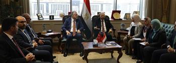   السفير شن زيارة وزير العمل التركى بالقاهرة زيارة ناجحة ومثمرة للغاية